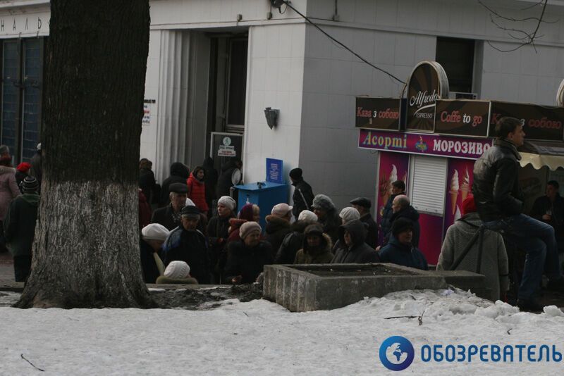 Участникам митинга оппозиции платили по 100 гривен