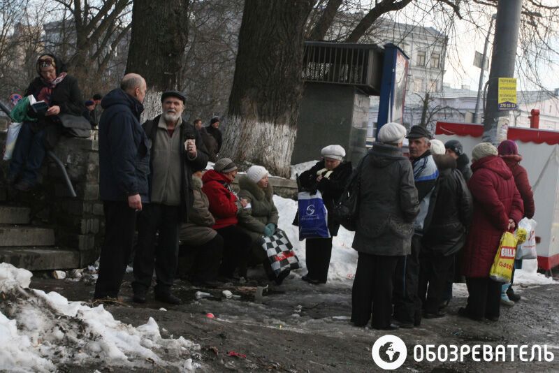 Участникам митинга оппозиции платили по 100 гривен