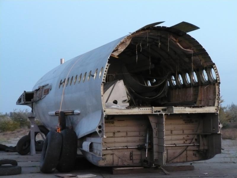 Літак Брежнєва в українському городі