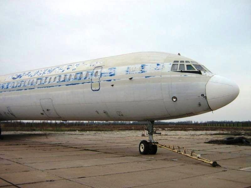 Літак Брежнєва в українському городі