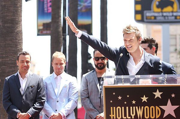 Backstreet Boys получили звезду на Аллее Славы. Фото