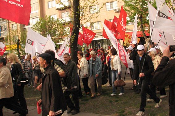 Милиция: в Черкассах было 1,5 тыс. сторонников оппозиции