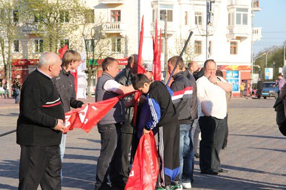 МВД: оппозиция митинговала в Чернигове без нарушений