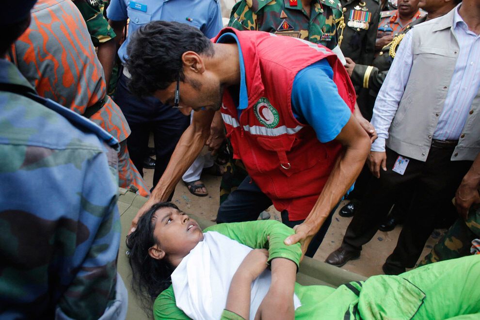 В Бангладеш обрушилось восьмиэтажное здание