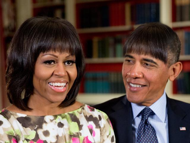 Белый дом пересадил Обаме челку его жены