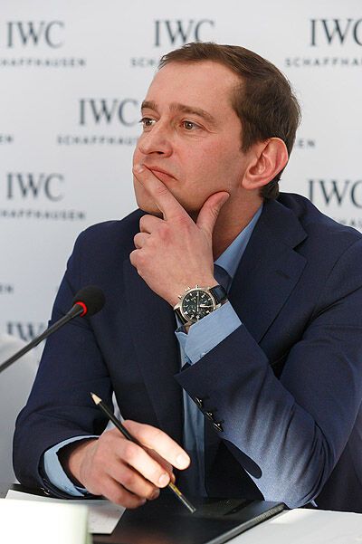 Хабенский стал рекламным лицом бренда IWC Schaffhausen. Фото