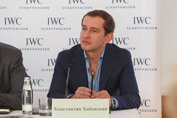 Хабенский стал рекламным лицом бренда IWC Schaffhausen. Фото