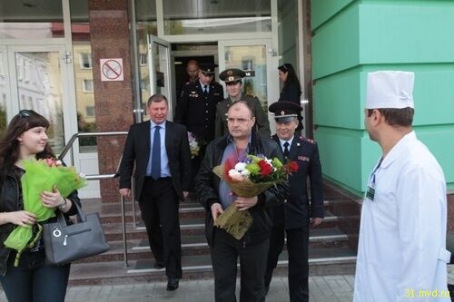 Майора, задержавшего белгородского убийцу, выписали из больницы