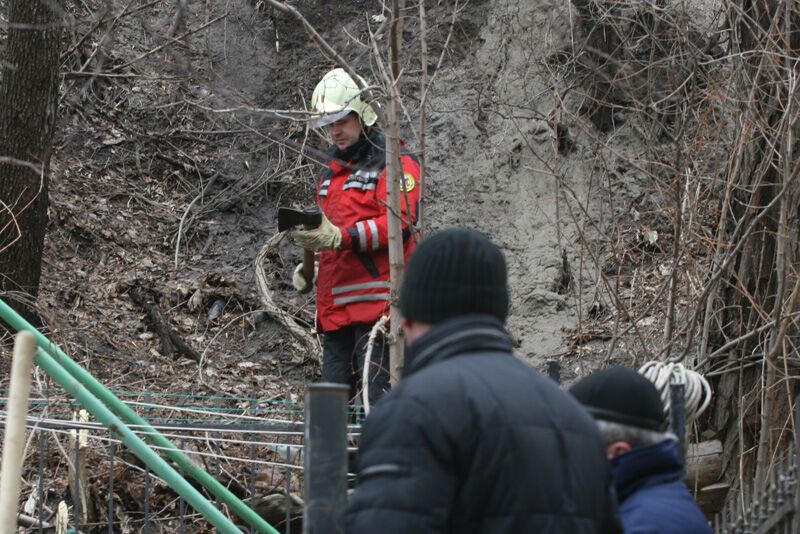 Зсув на Замковій горі