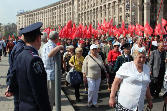 Міліція: заходи до 1 травня зібрали понад 200 тисяч осіб