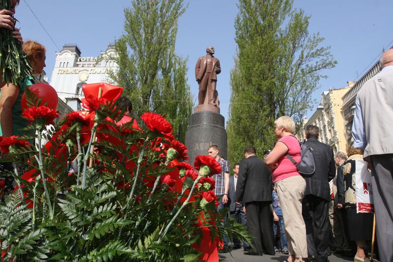 Первомайская демонстрация в Киеве