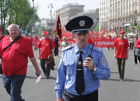 Міліція: заходи до 1 травня зібрали понад 200 тисяч осіб