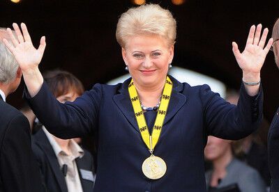 Президент Литвы получила политический "Оскар"