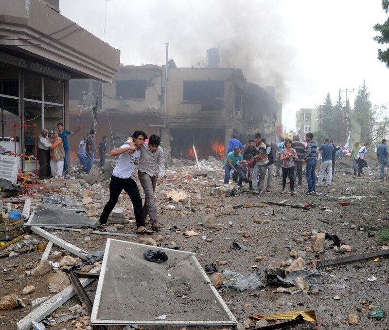Жертв вибухів у Туреччині вже 40, сотня поранених