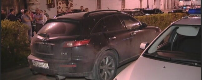 Вітас на своєму Infiniti збив жінку і спробував сховатися. Відео