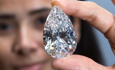 На аукционе Christie's продан самый дорогой бриллиант
