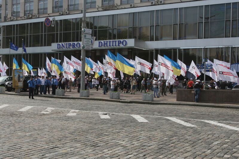 Битва митингов в Киеве: чей больше