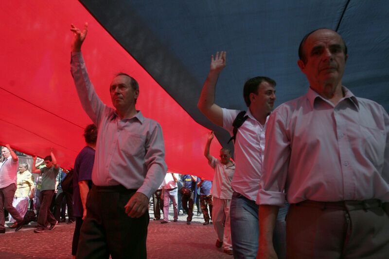 Битва митингов в Киеве: чей больше