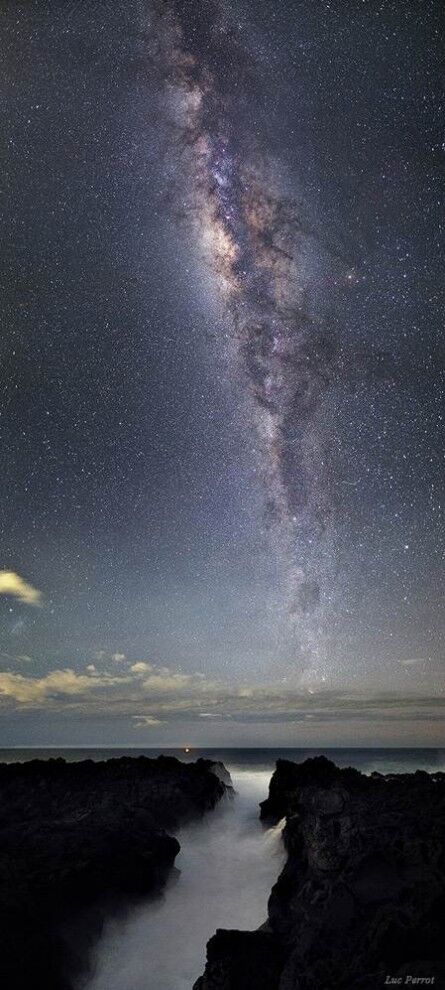 Ночные фотографии "Земля и небо"