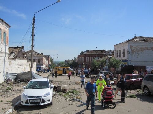 Смерч в Тульській області