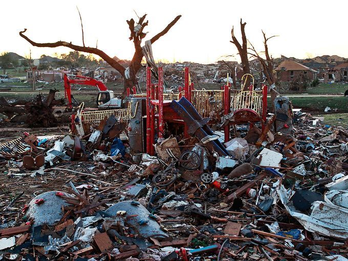 Ущерб от торнадо в Оклахоме может превысить $2 млрд