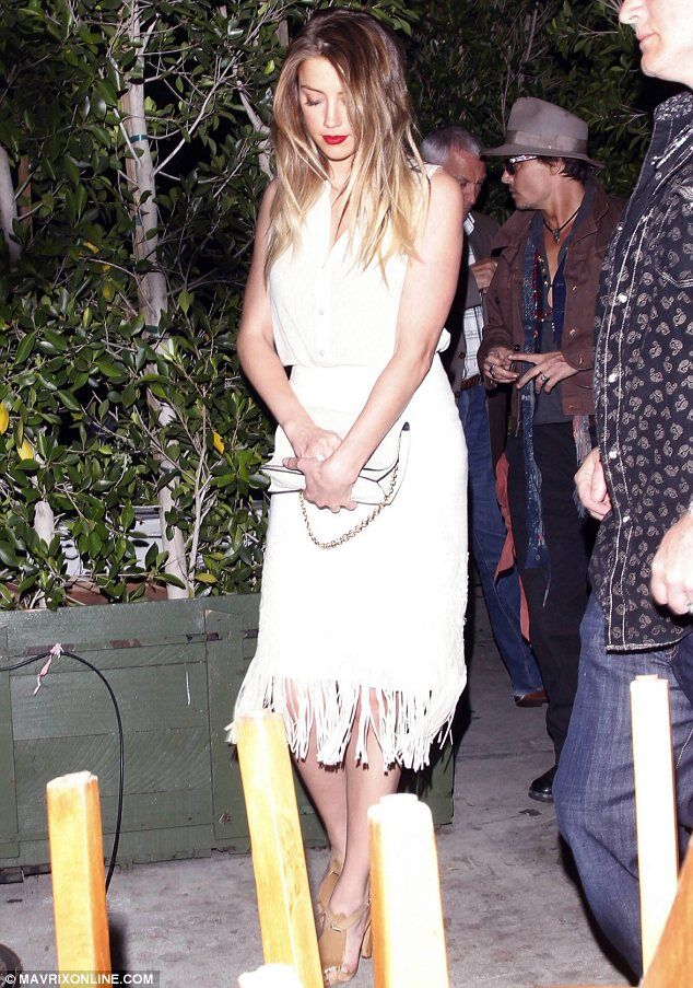 Джонни Депп познакомил Эмбер Херд с друзьями