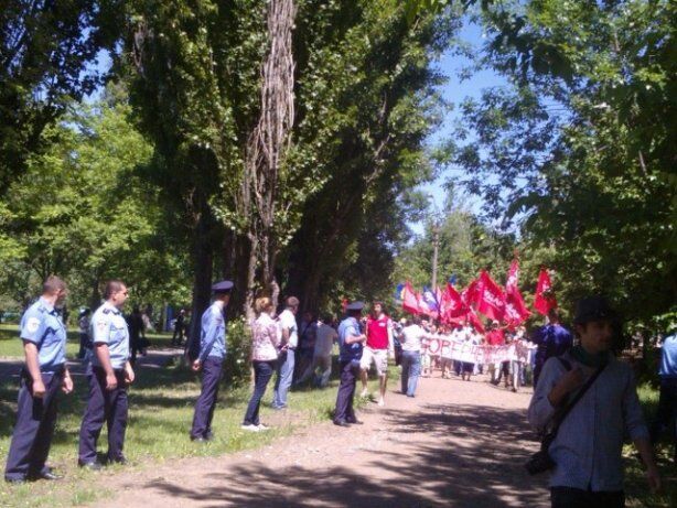 В Броварах на субботнике избили журналиста 