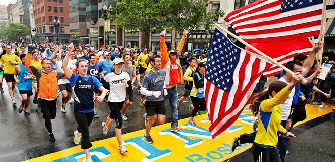 В Бостоне завершили марафон, прерванный терактом