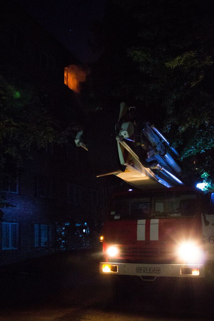 В Киеве произошел пожар в общежитии КПИ