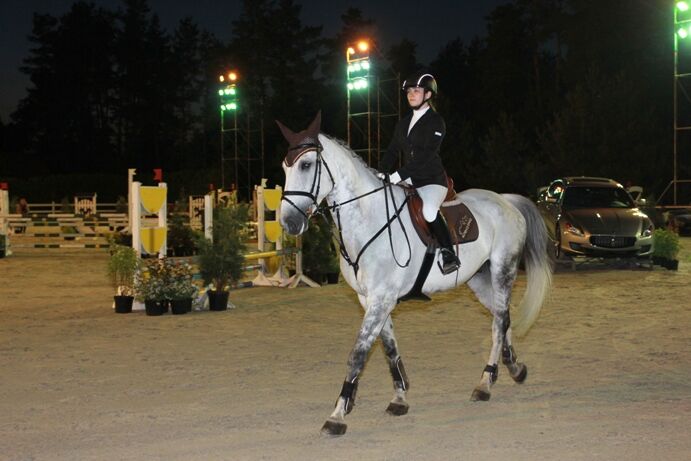 Под Киевом состоялось грандиозное ночное спортивное шоу