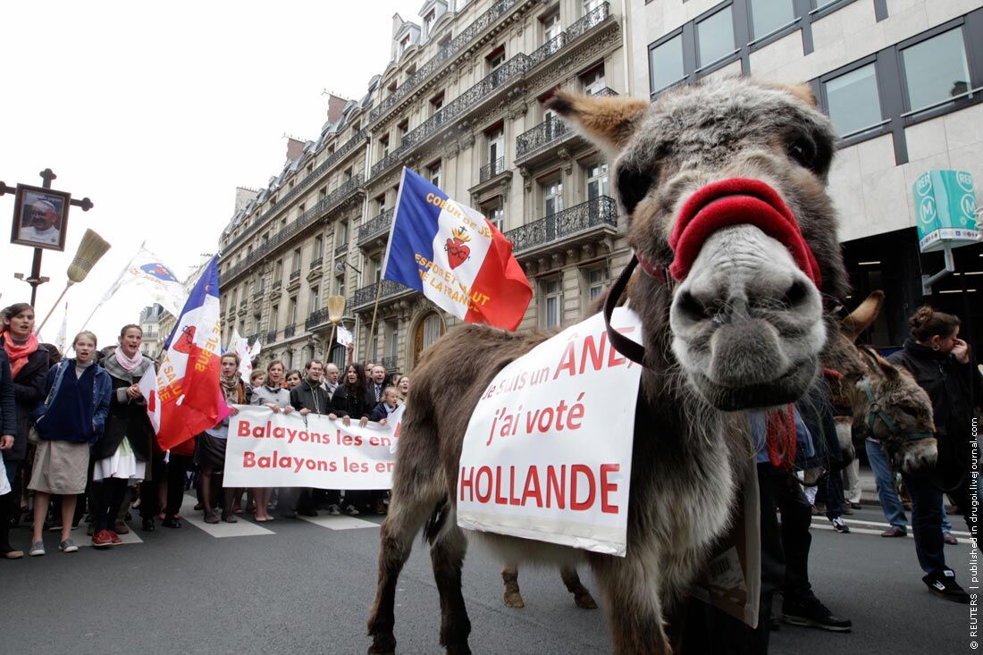 La Manif: демонстрация в Париже