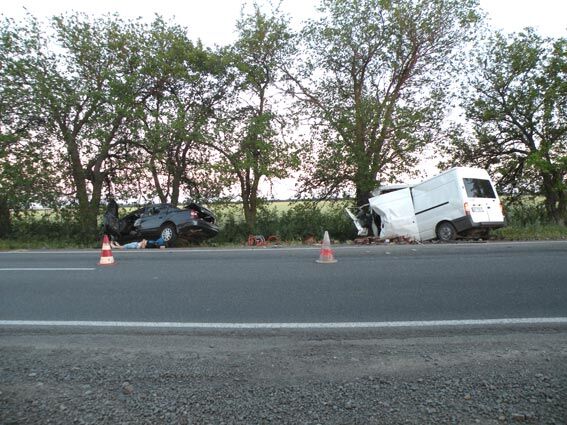 Тройное ДТП на Николаевщине: есть жертвы