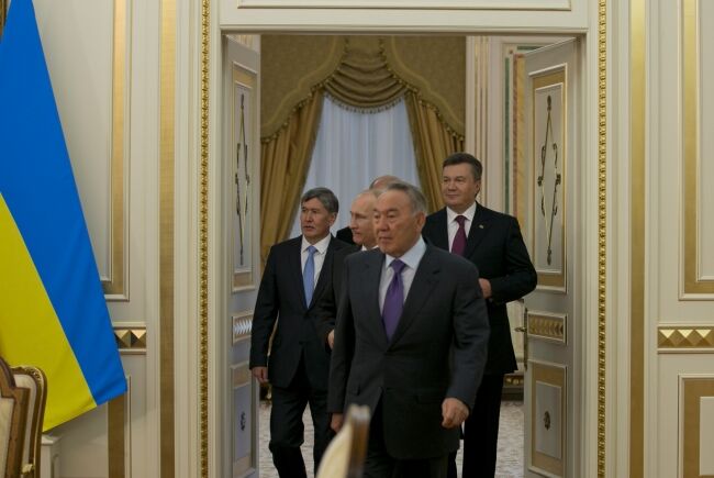 Візит Віктора Януковича до Казахстану