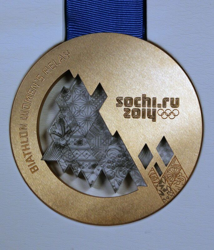 Олимпийские медали игр в Сочи 2014: премьера
