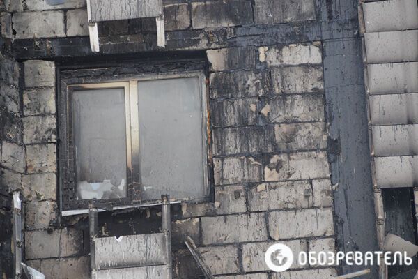 Пожар в киевской 25-этажке: окурок упал на кучу мусора