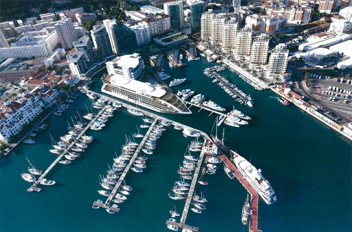 На Гибралтаре открывается плавучий отель Sunborn