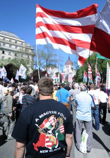 В Будапеште прошла антиеврейская демонстрация