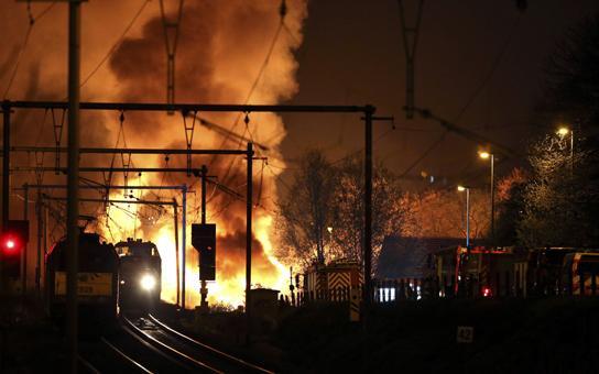 У Бельгії вибухнув поїзд з хімікатами