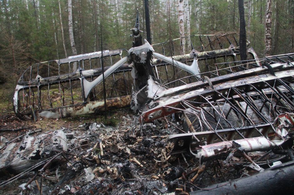 На місці катастрофи Ан-2 на Уралі знайдені всі 13 загиблих