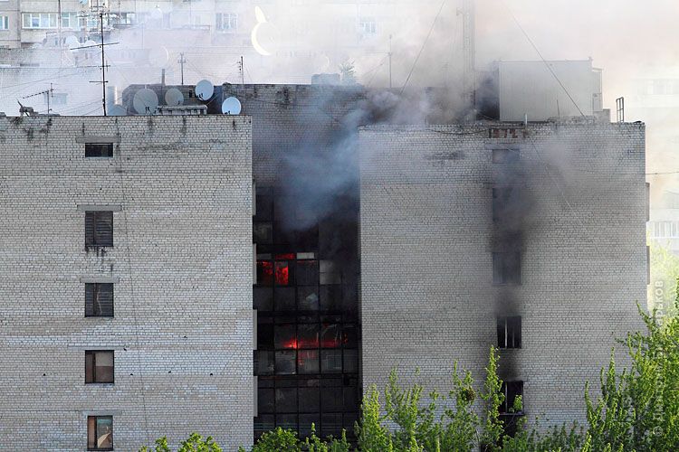 На пожежі в гуртожитку Харкова загинули троє