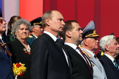 В московском параде Дня победы участвовало 11 тыс. военных