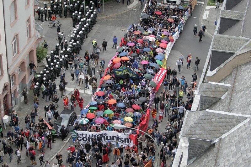 Хода антиглобалістів в Німеччині: тисячі затриманих