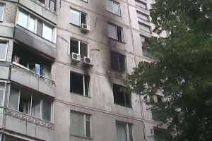 Пожар в харьковской многоэтажке: эвакуированы 12 человек
