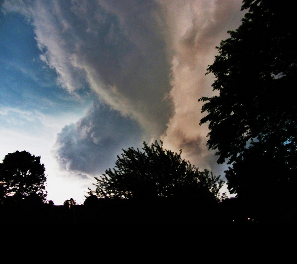 Над Чикаго пронесся сильный шторм, 13 июня 2013