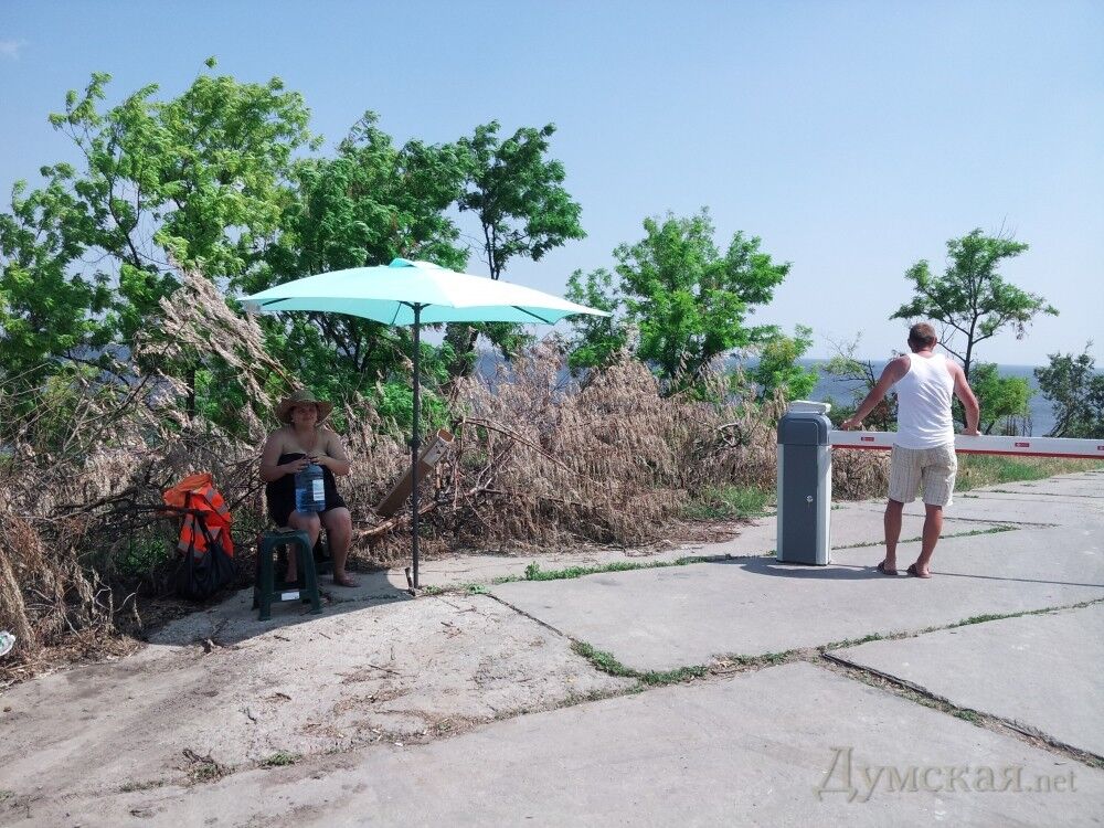 В Одессе за проезд к морю рэкетиры требуют 20 грн