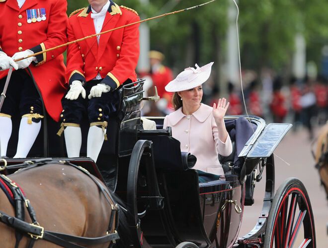 Кейт Миддлтон стала украшением церемонии Trooping the Color