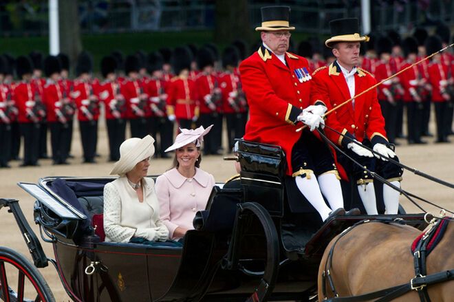 Кейт Миддлтон стала украшением церемонии Trooping the Color