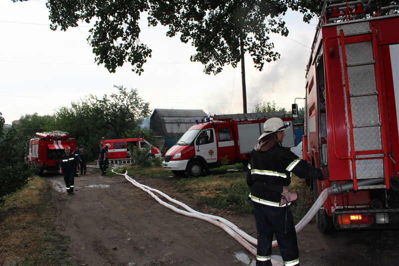 Пожежа в Луганську міг статися через відключення електрики