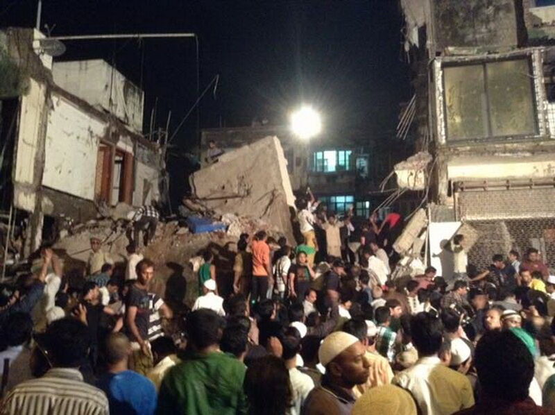 В Мумбаи обрушилось очередное здание: 5 человек погибли