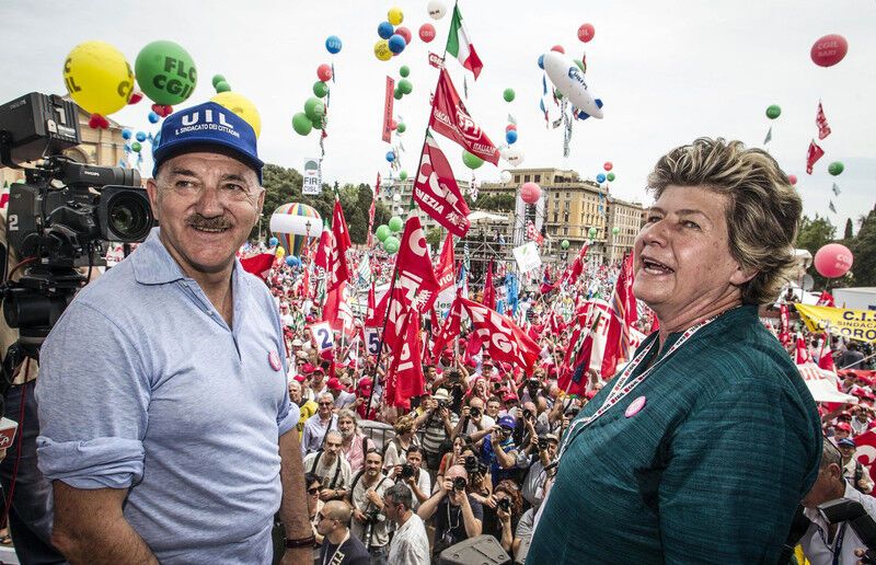 У Римі масштабні протести проти безробіття